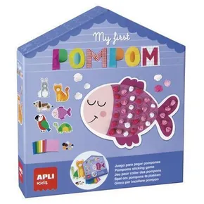 Kreativsatz „Mein erstes PomPom“, Tiere, APLI Kids 18505